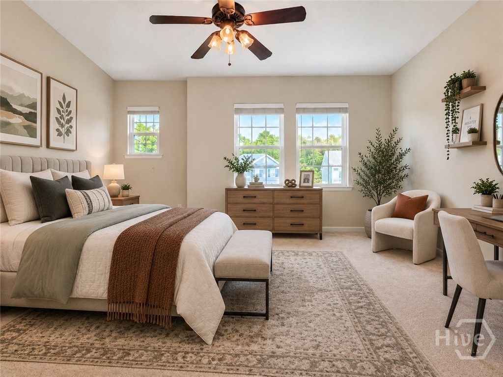 Virtually Staged Bedroom 2