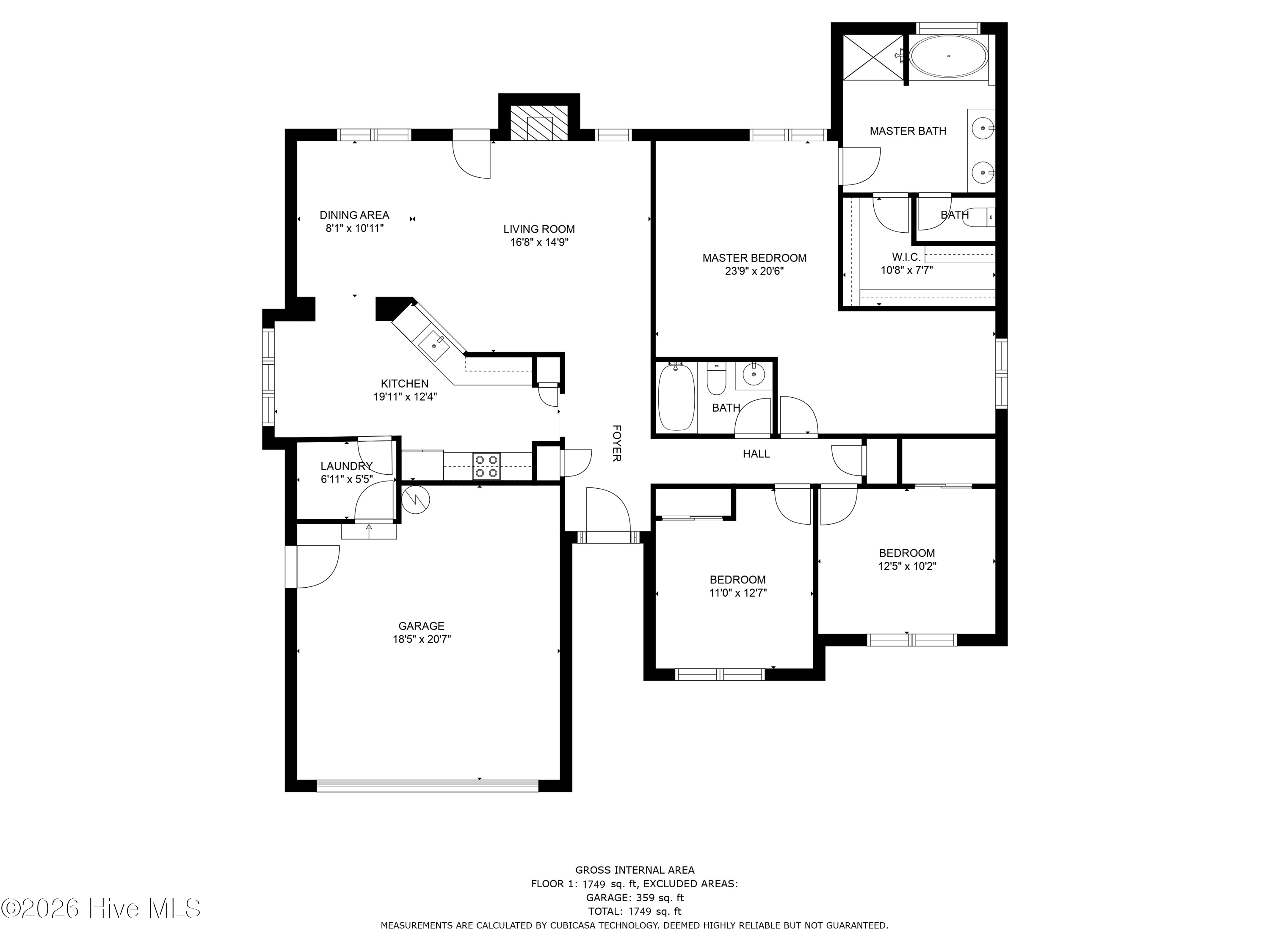 Exterior photo of 405 Windsong Court, Jacksonville, NC 28540. MLS: 100611229