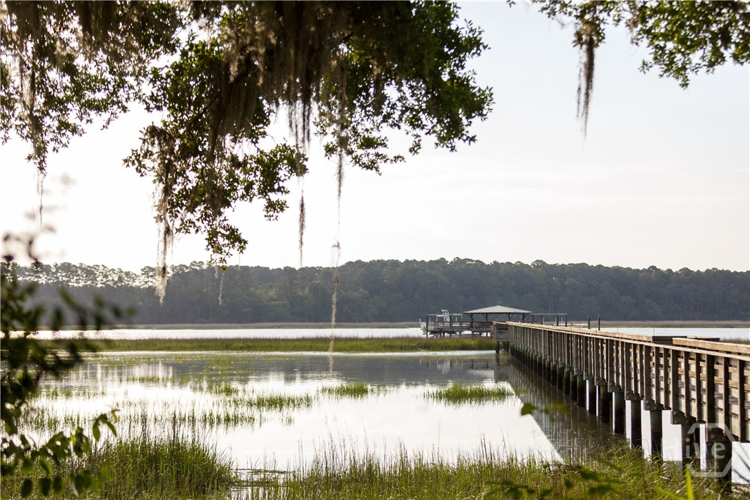 Community dock view from Outfitter's Center