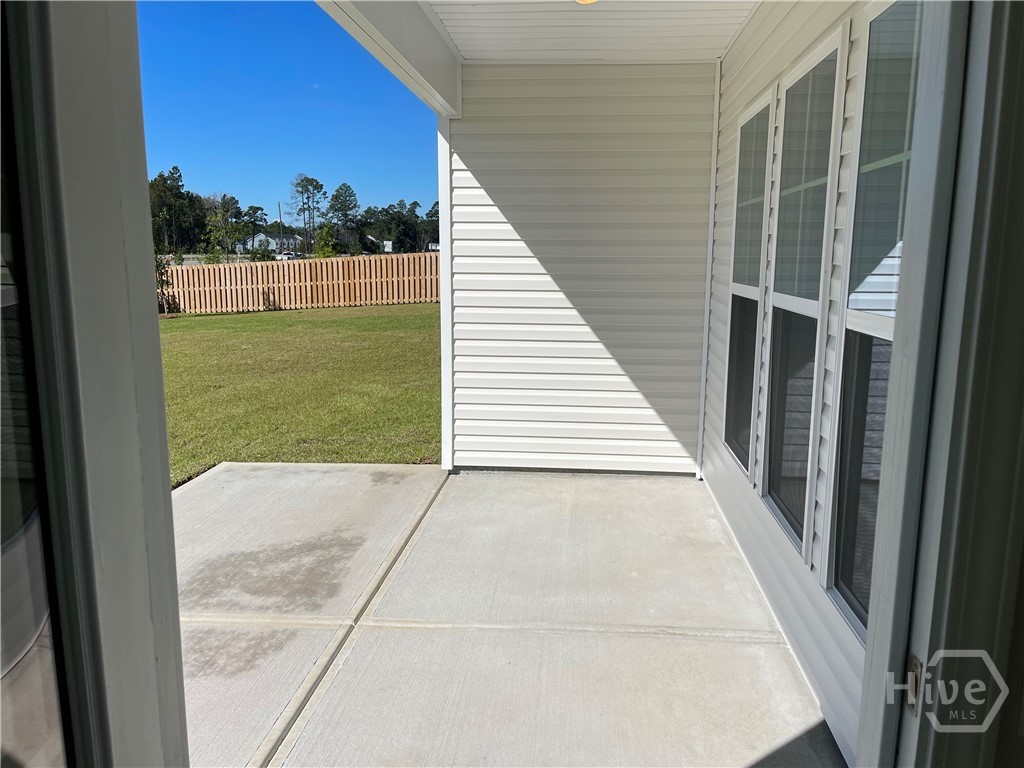 Covered Back Porch