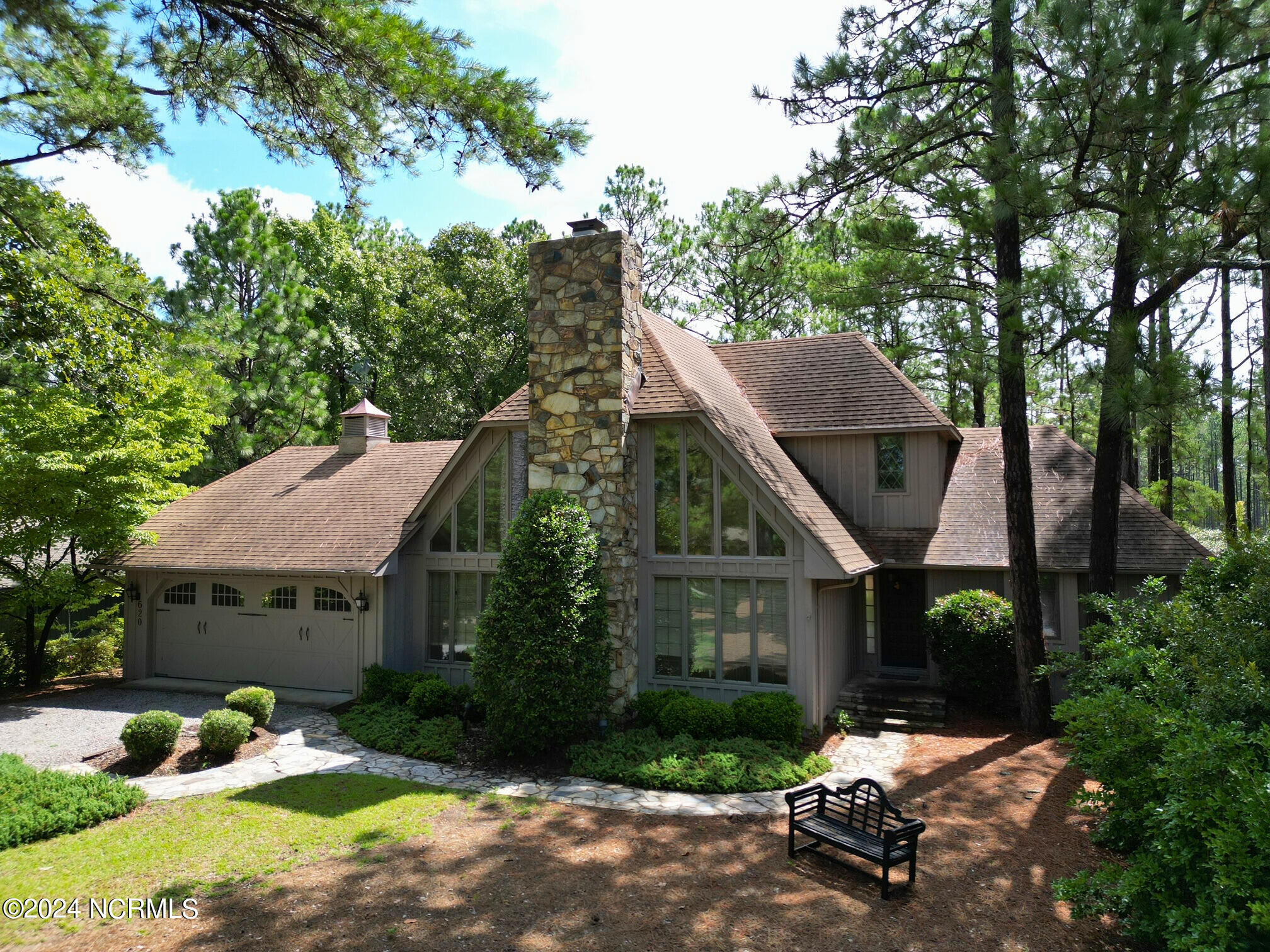Pinehurst Lake Front house view 2