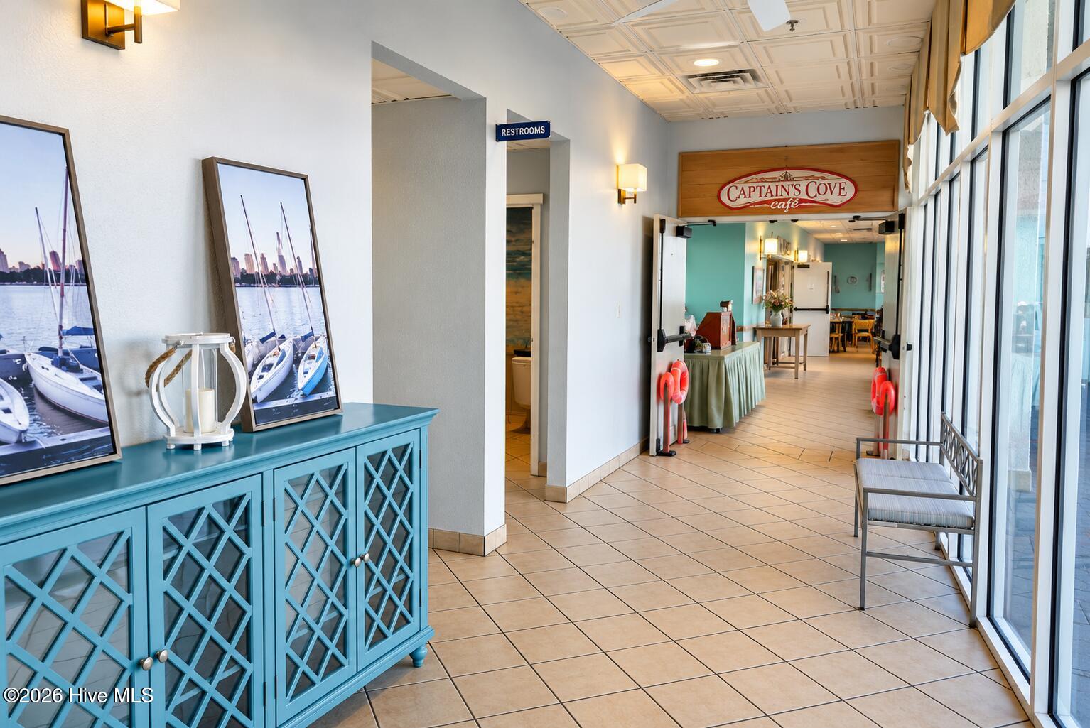 Lobby and Restaurant