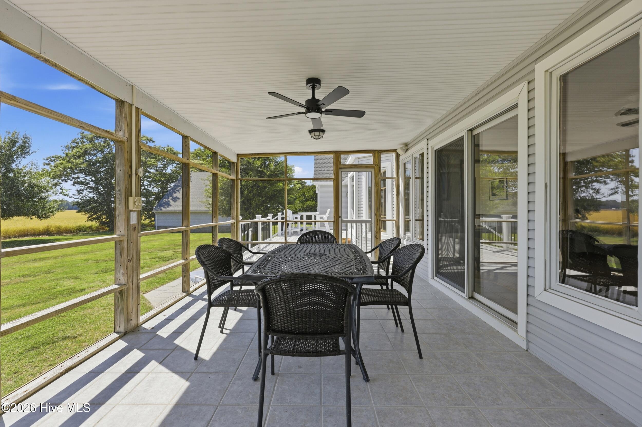 Covered Screen Porch