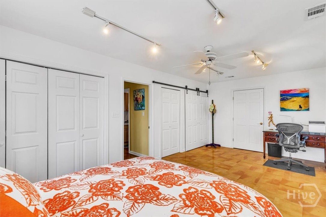 Top floor second bedroom with elevator access