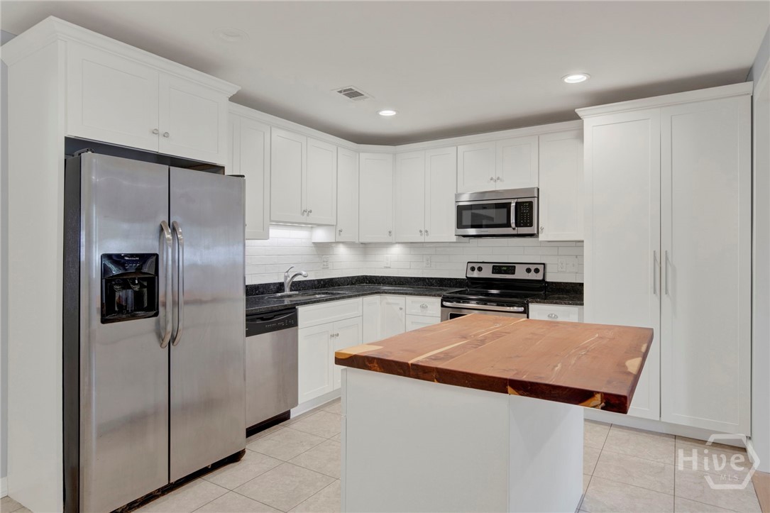 Kitchen with Stainless Steel Appliances