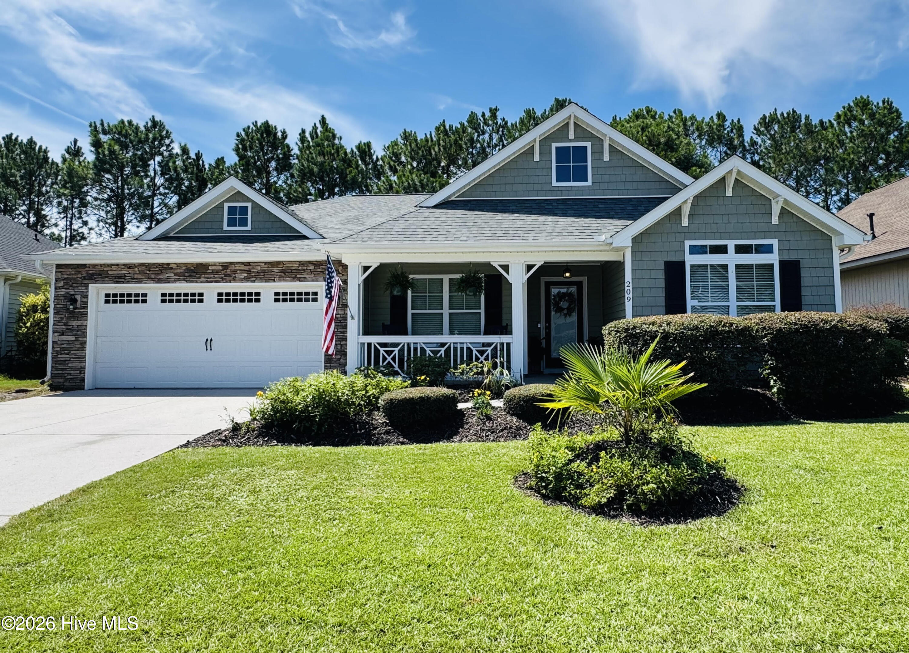 Exterior photo of 209 Palm Grove Drive, Wilmington, NC 28411. MLS: 100598844