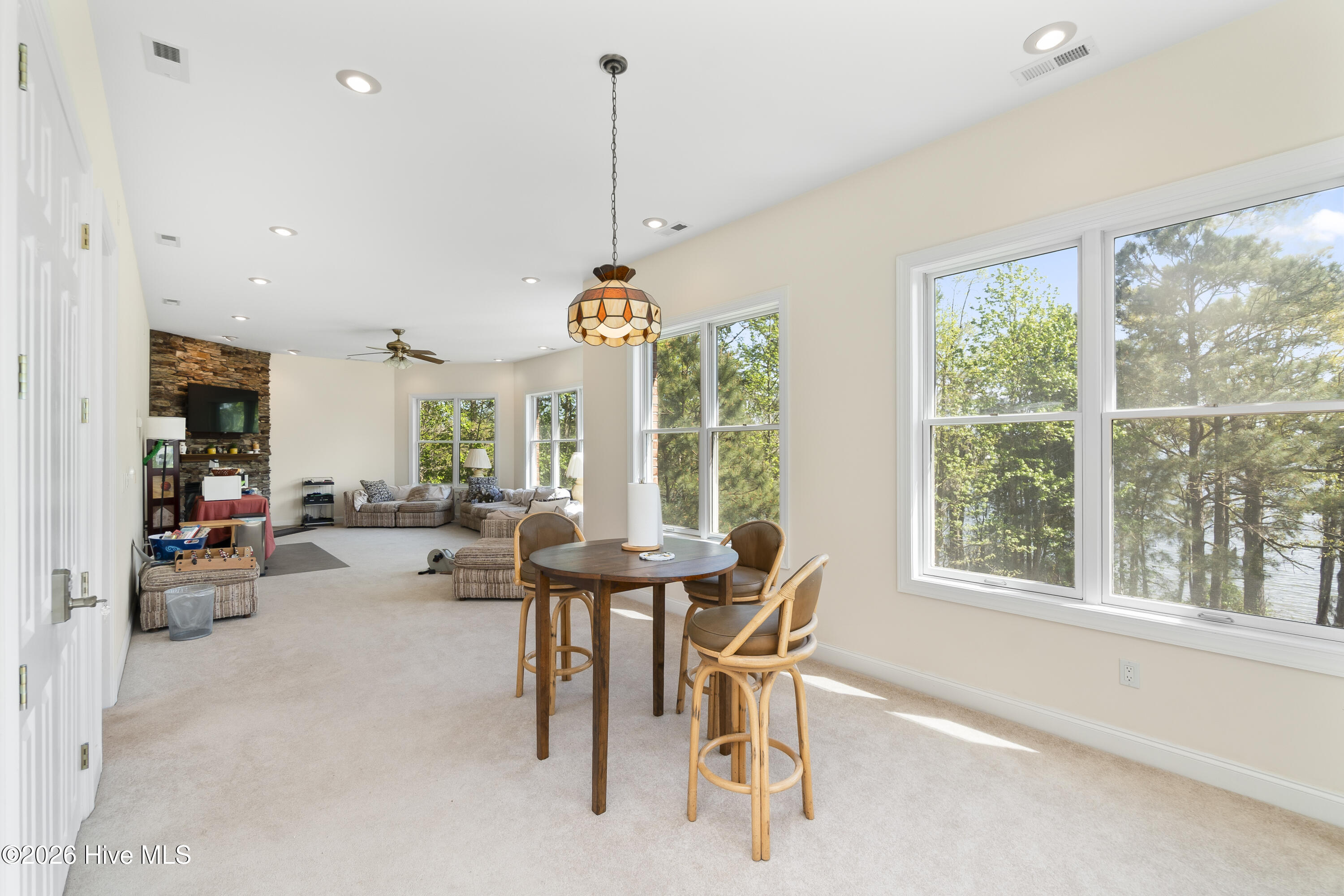 Upstairs living room