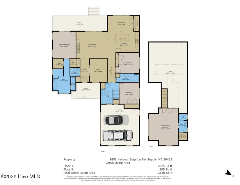 Homes For Sale - 1851 Harbours Edge Lane<br/> Supply, NC 28462