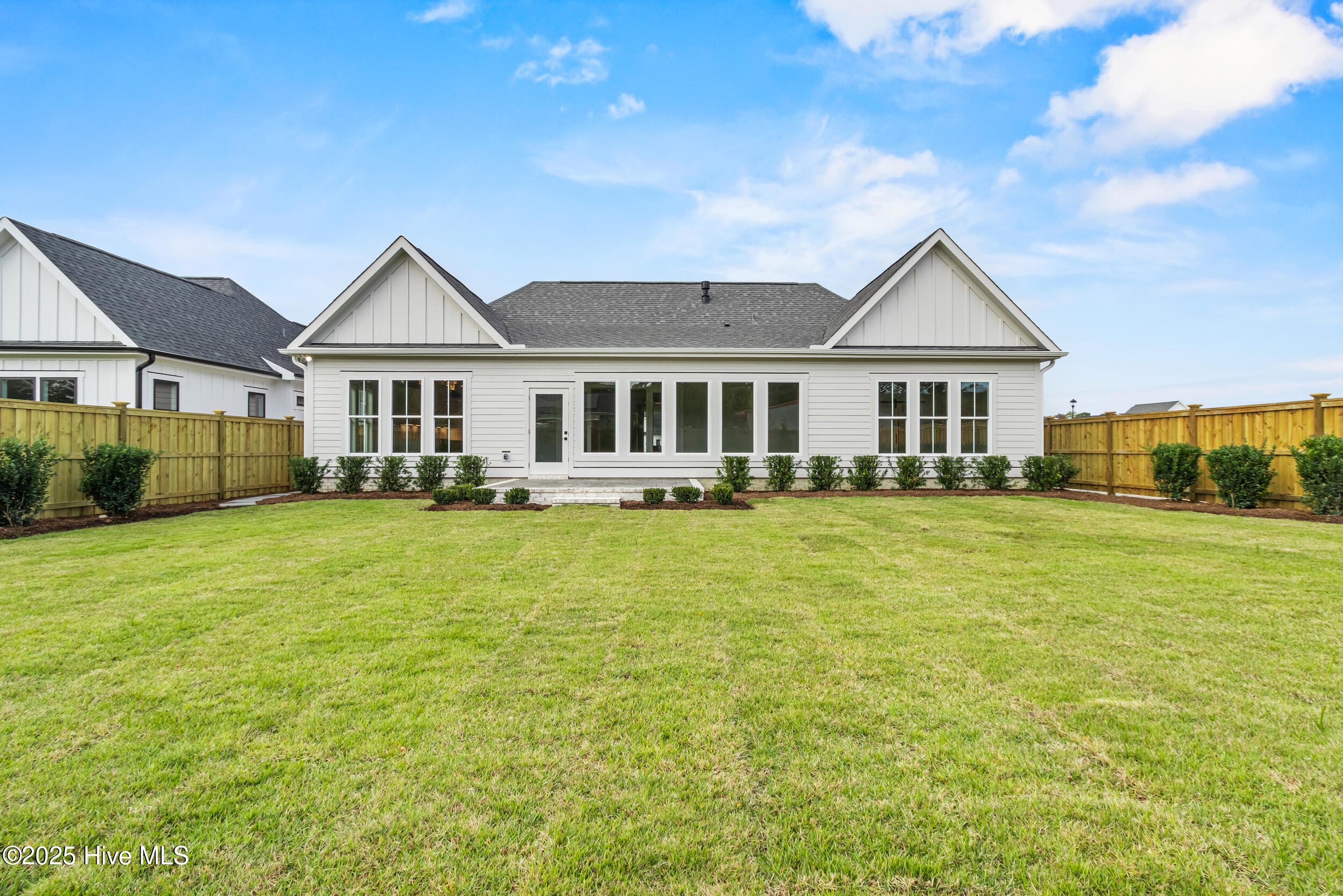 Spacious fenced in back yard