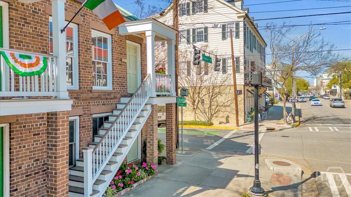 Front of the townhouse