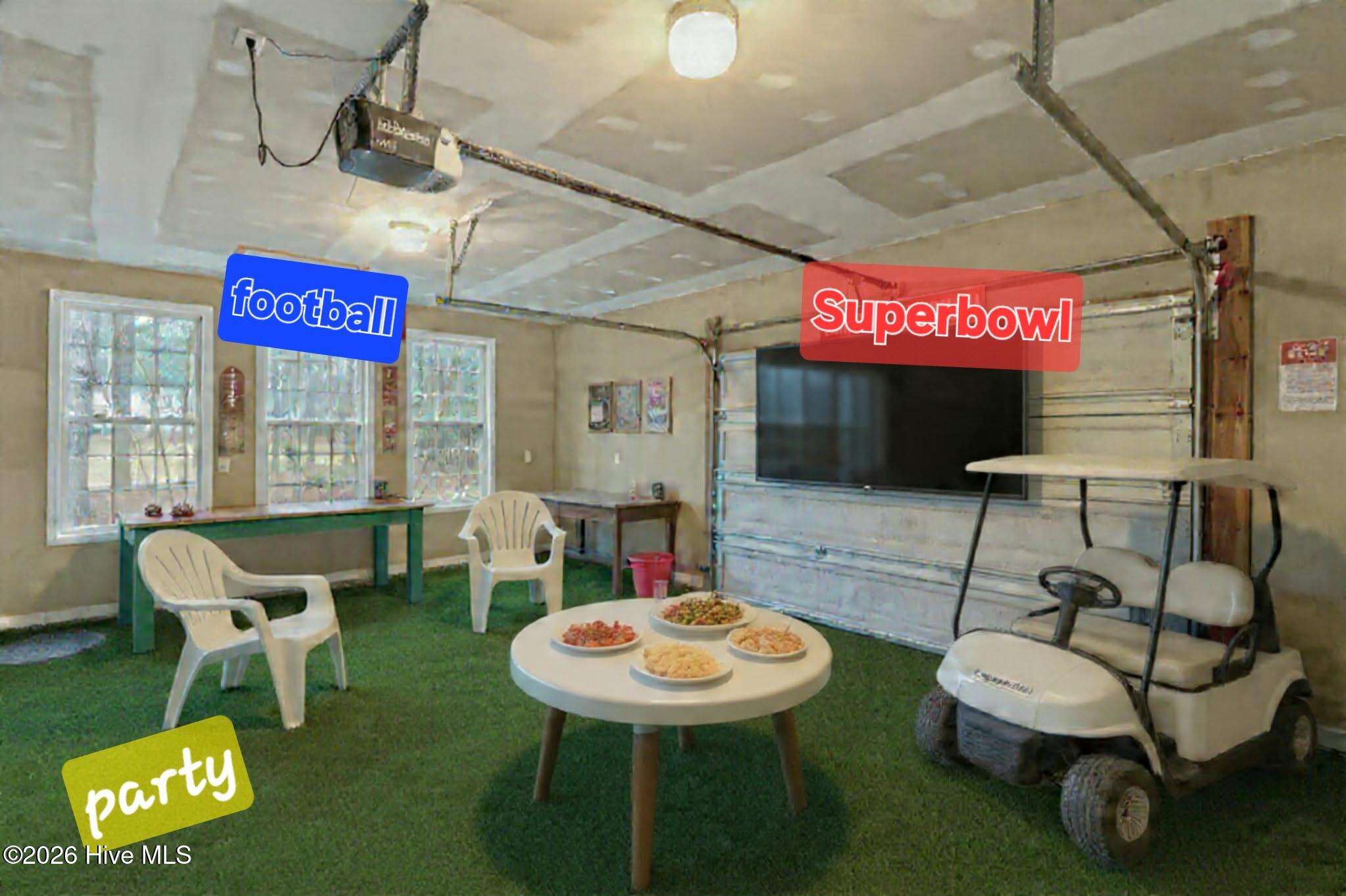 clean, multi purpose space