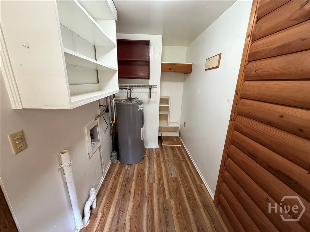 Laundry Room with New Flooring