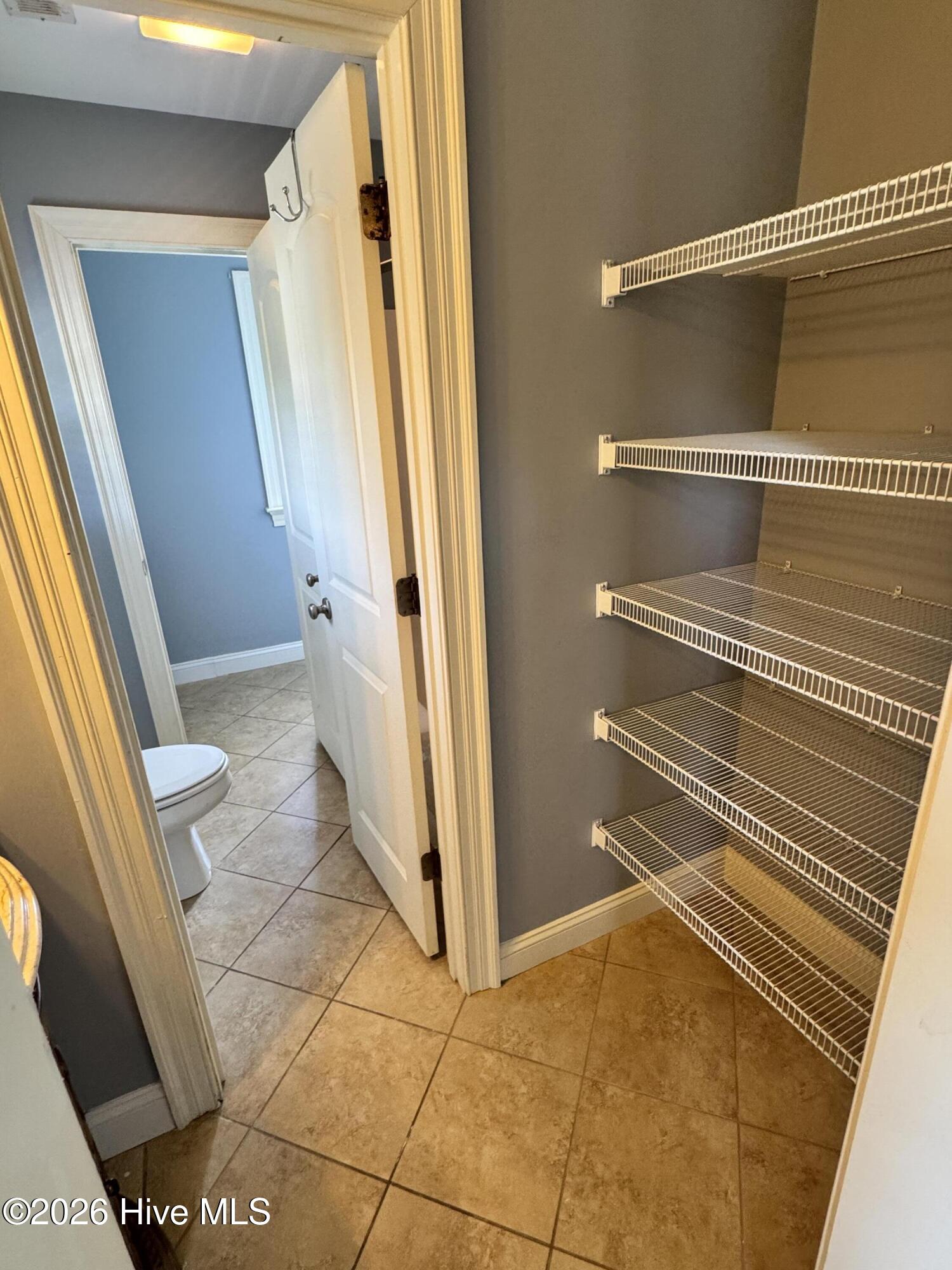 Bathroom Storage in Jack & Jill
