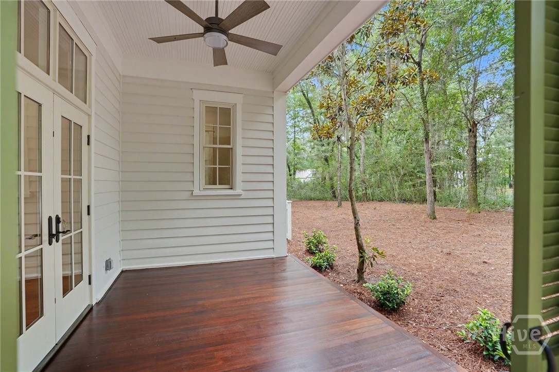 Private Porch off Office