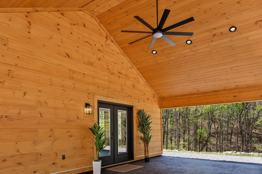 Front porch, main entrance