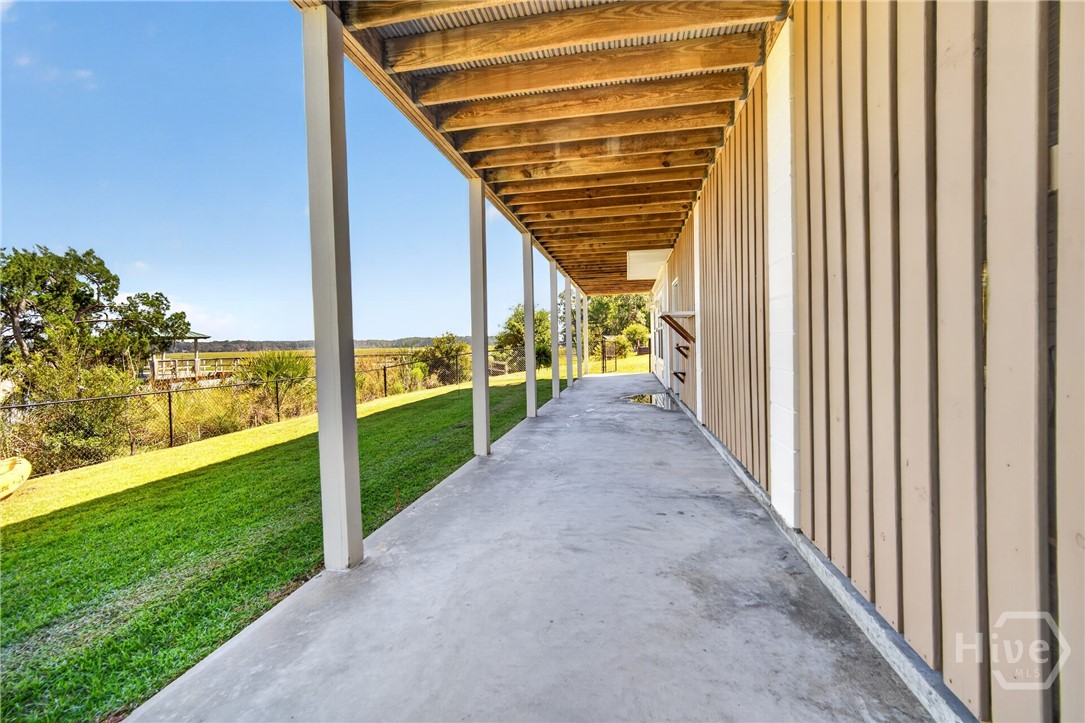 Lots of space to sit, store and grill!