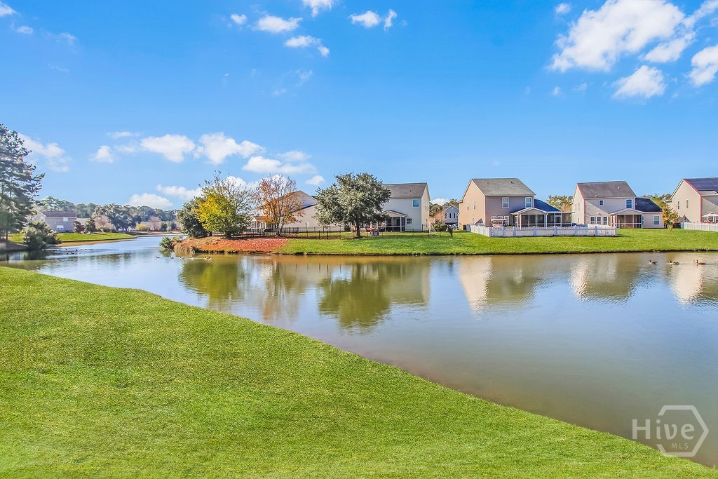 Peaceful lagoon view