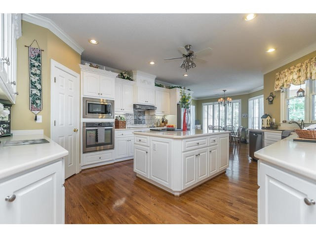 Large kitchen island