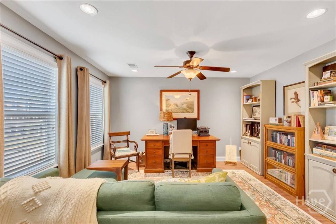 Loft space on second floor