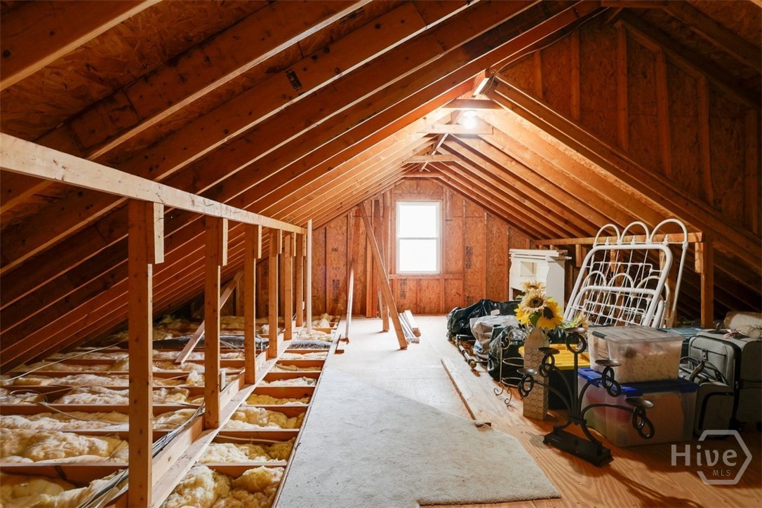 Walk-in Attic - Upper Level