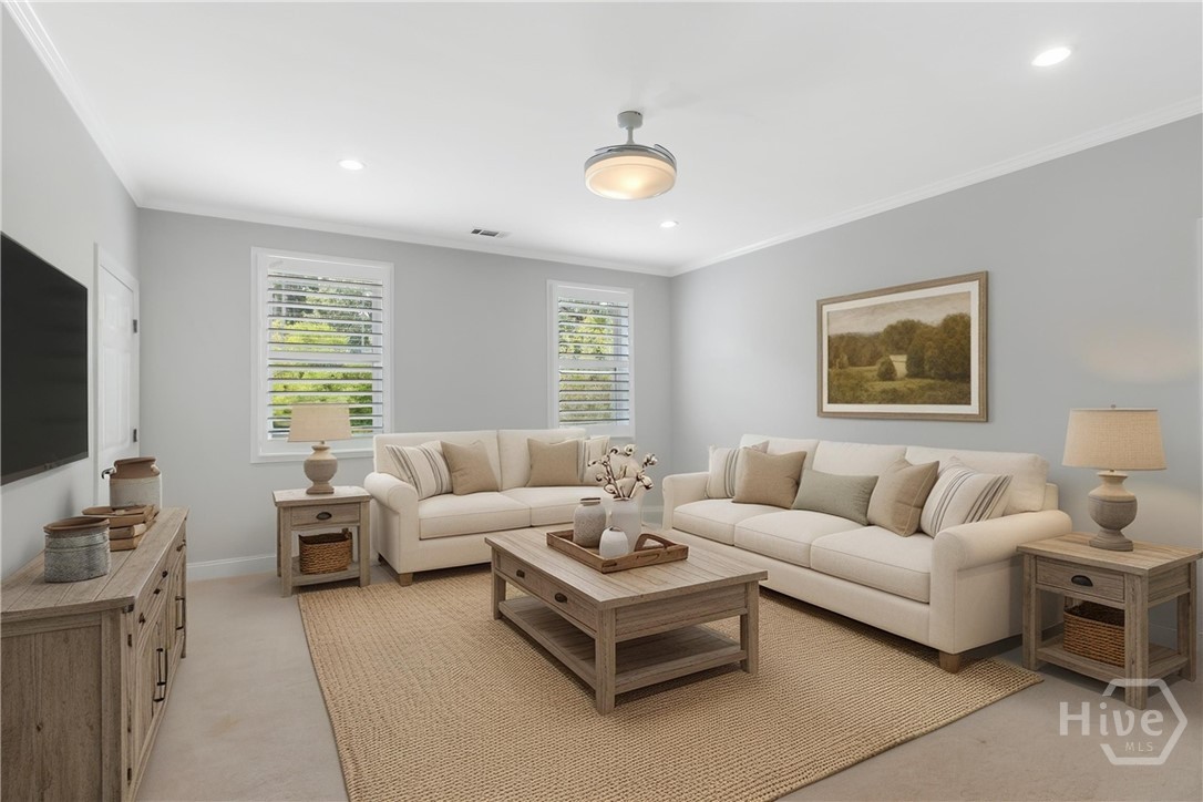 Bedroom 4 / Family Room - Virtually Staged