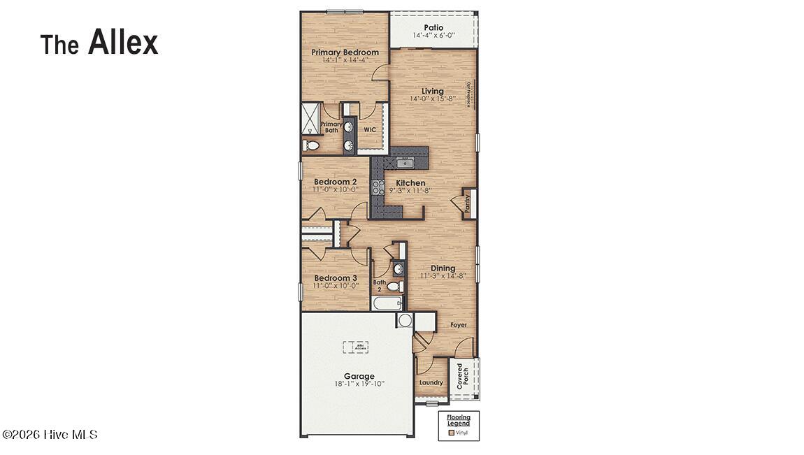 Photo 3 of Single family home for sale at 1269 Skystone Loop Ne #Lot 18, Supply, NC 28462 | MLS# 100592616 | Listing updated on 2026-10-02