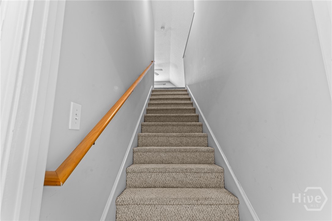Upstairs to Bonus Room/Bedroom #4