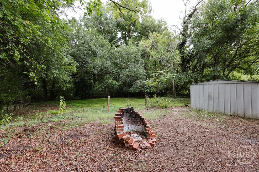 private back yard