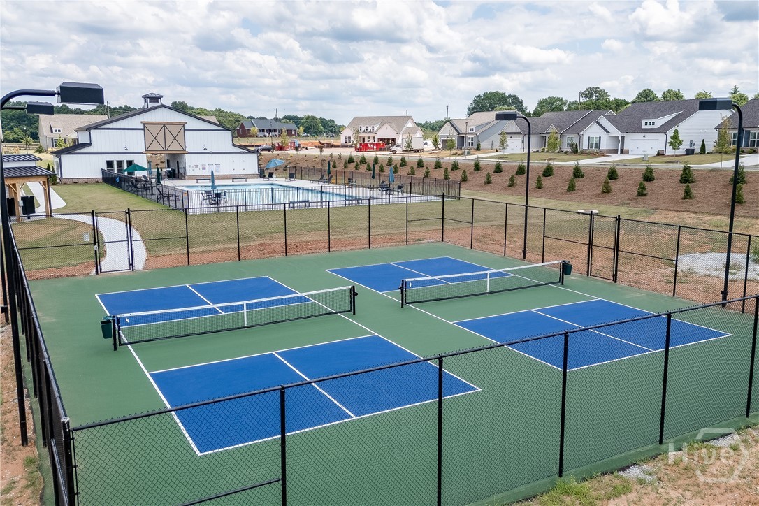 Pickelball courts for friendly afternoon games