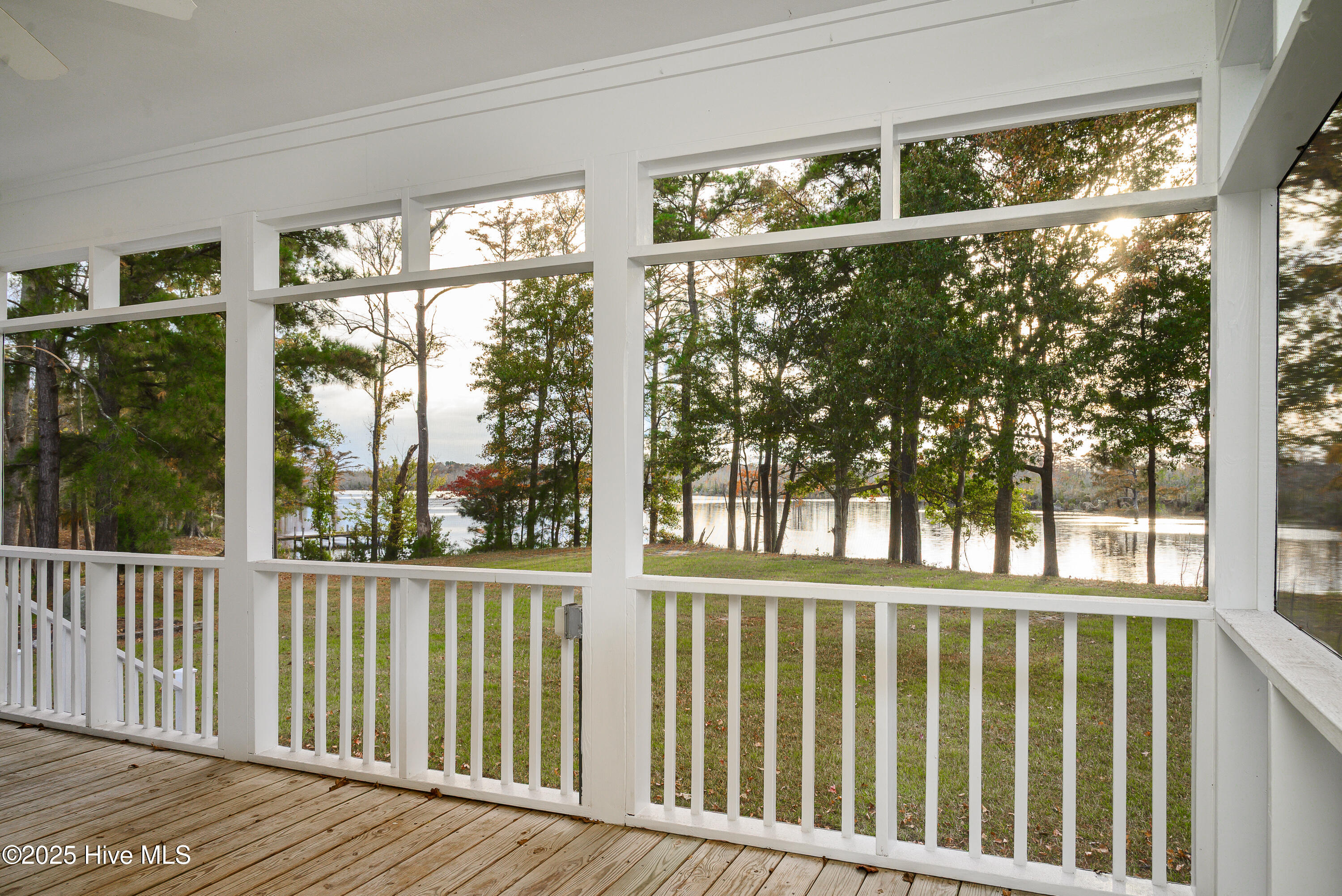 Screened porch views