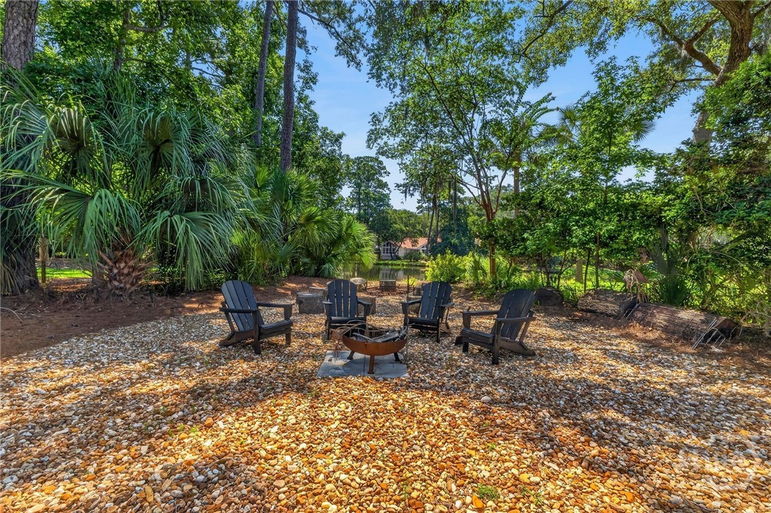 Pool, Pergola, Porch and Firepit
