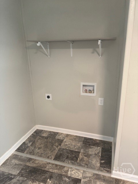 Unit E Laundry area