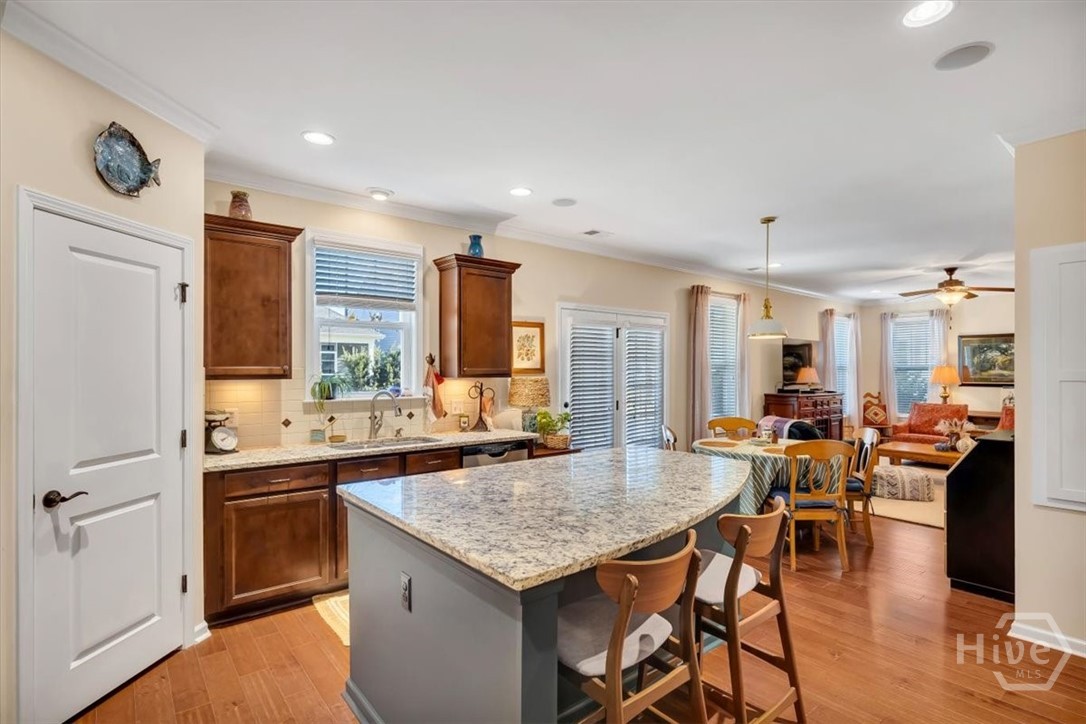 Gracious kitchen for easy living and entertaining