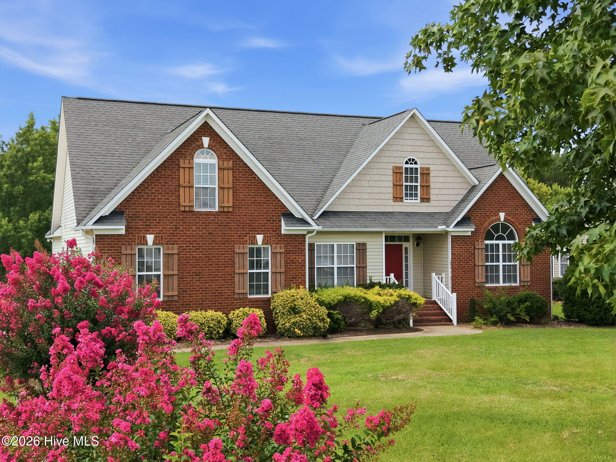 Exterior photo of 1228 Windsong Drive, Greenville, NC 27858. MLS: 100593221