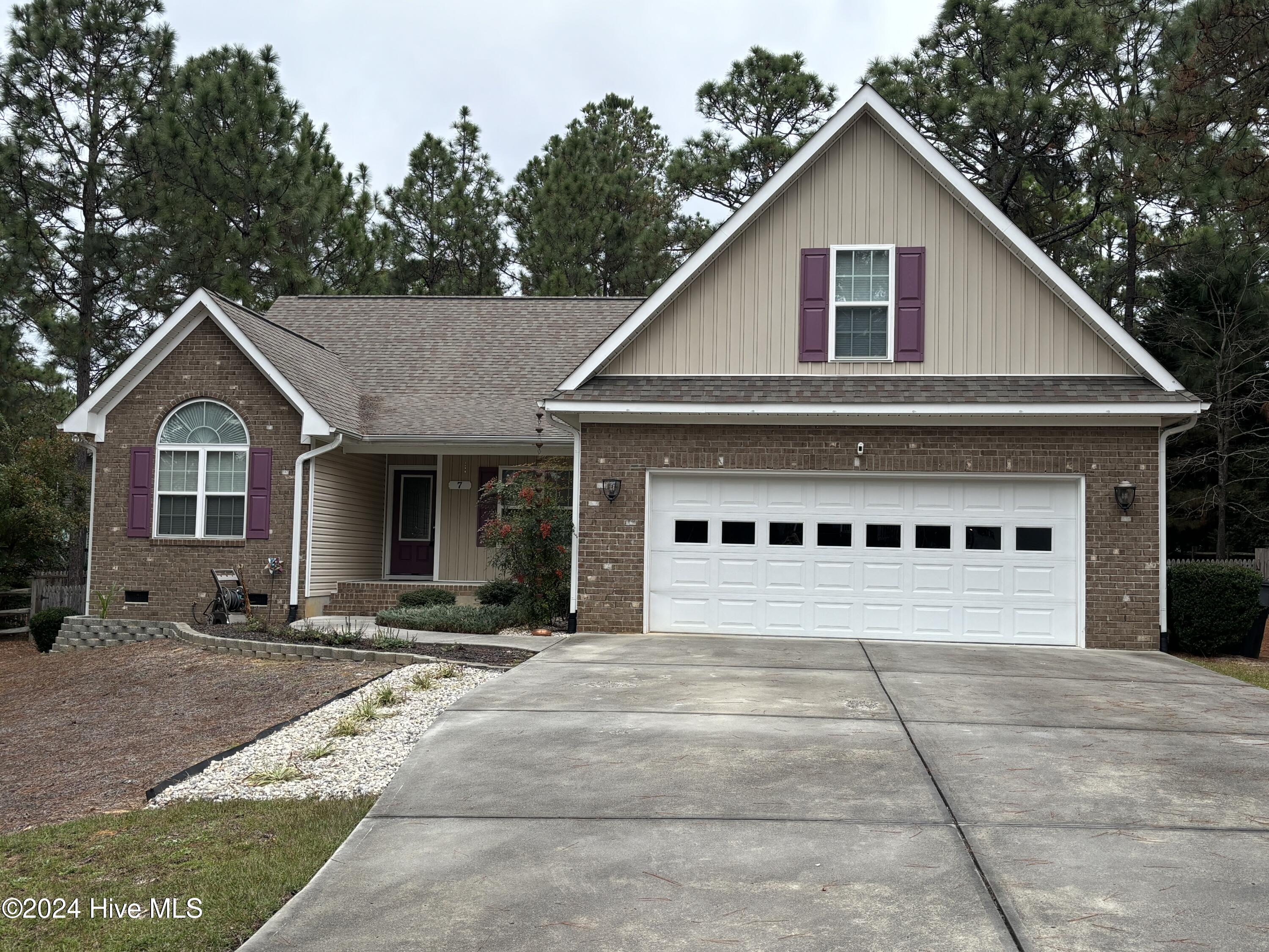 Exterior photo of 7 Moore Drive, Pinehurst, NC 28374. MLS: 100587937