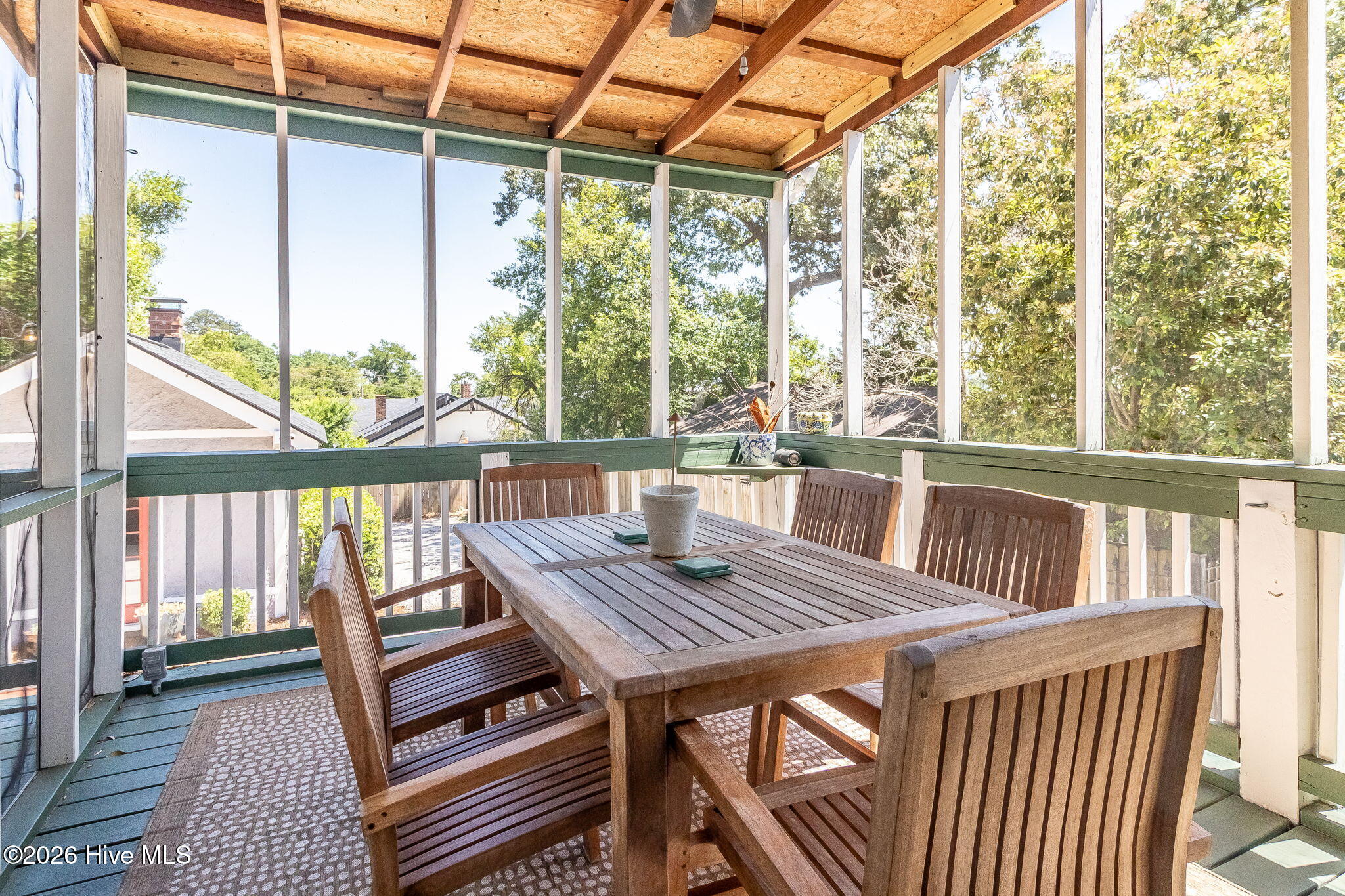 Screened porch