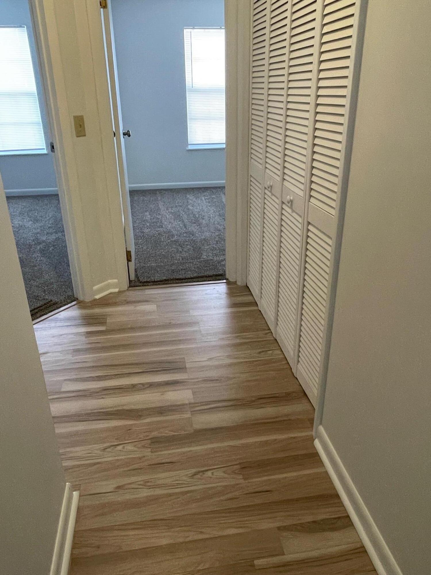 Hallway at Laundry Room