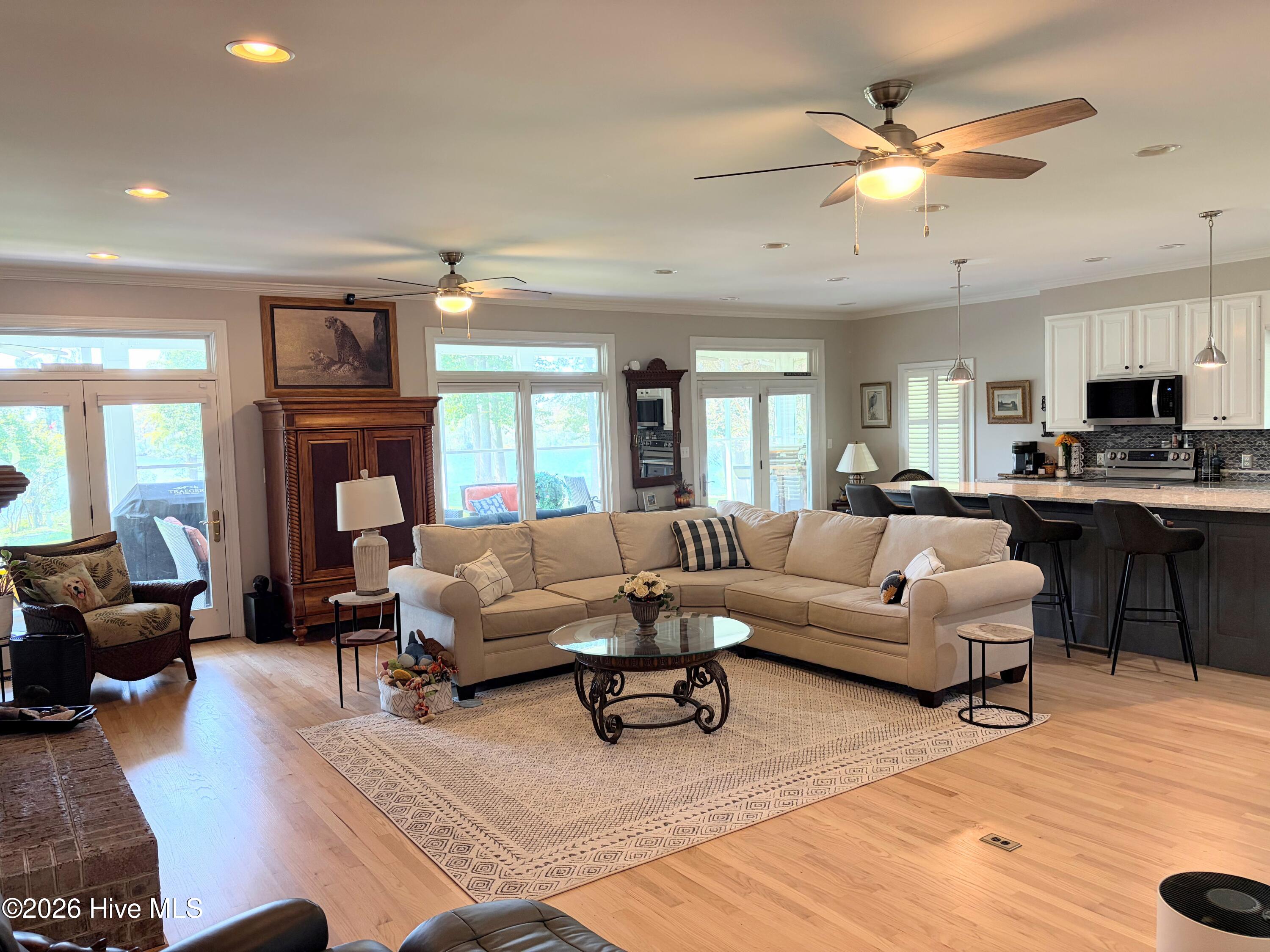 Main house living room