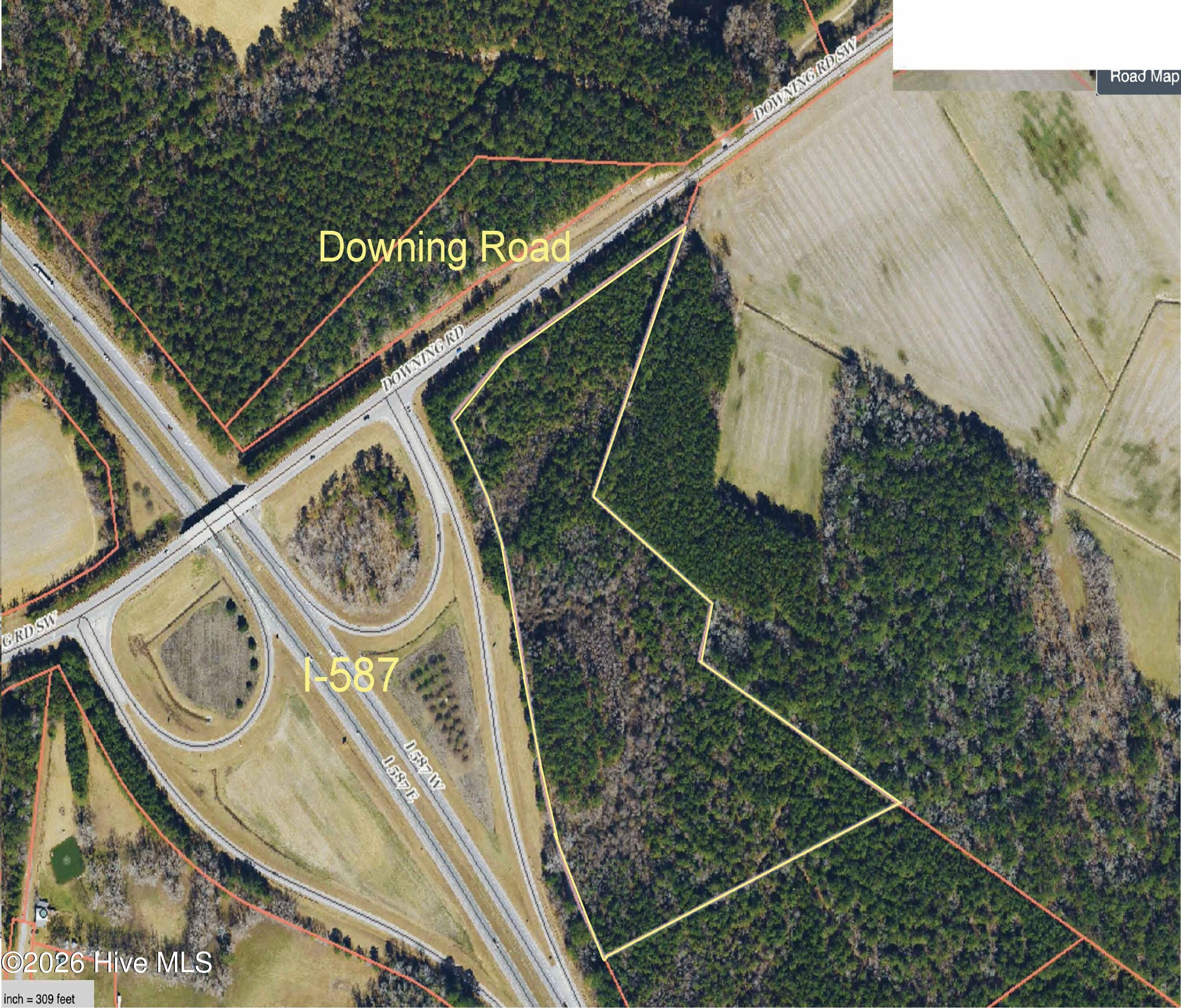 Exterior photo of 0 Downing Road, Wilson, NC 27893. MLS: 100603621