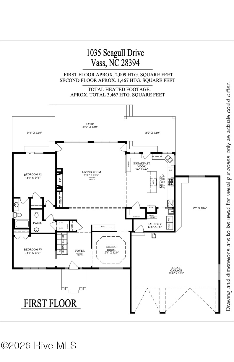 Homes For Sale - 1035 Seagull Drive<br/> Vass, NC 28394