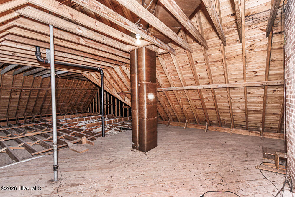 Walk in attic