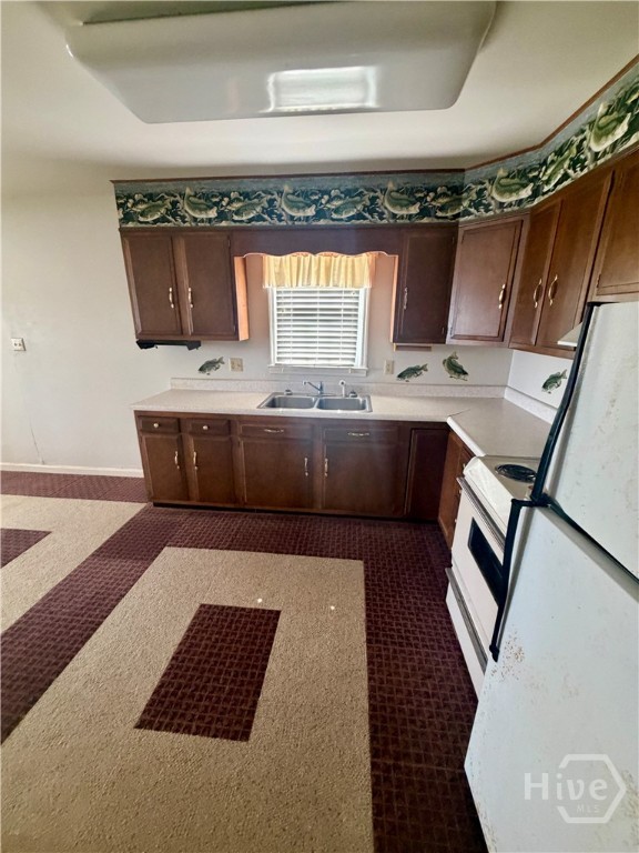 Upstairs kitchen