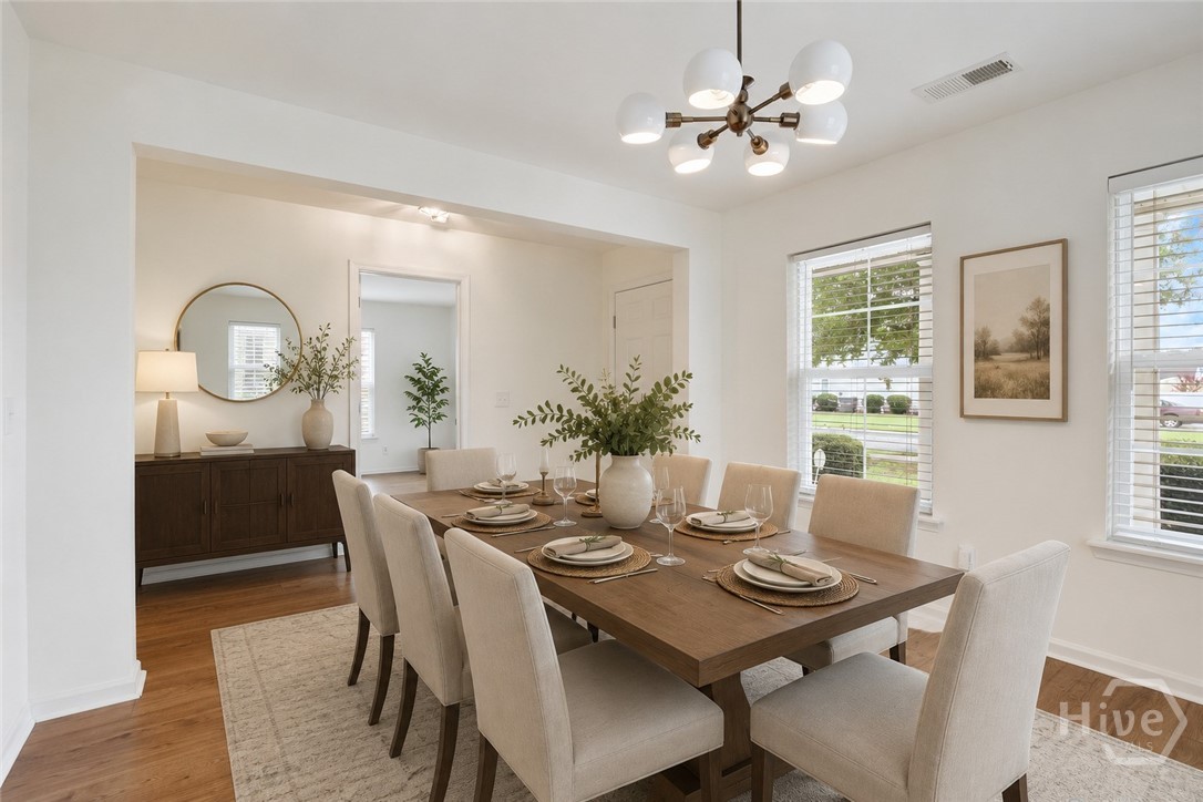 Dining Room (Staged Virtually)