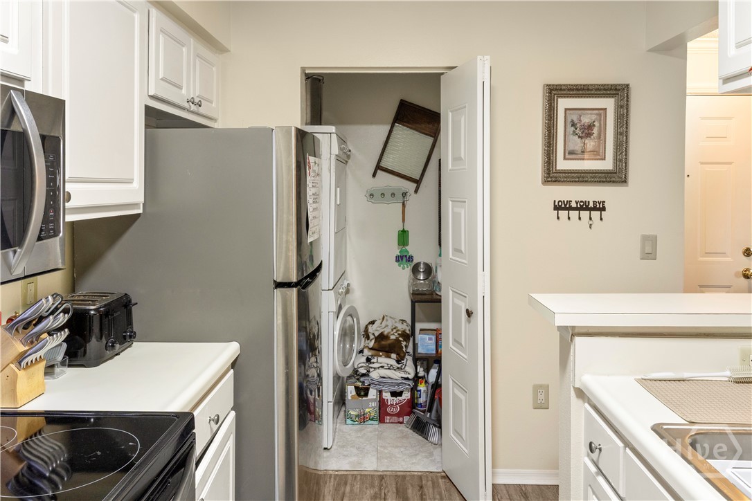 Laundry room off the kitchen