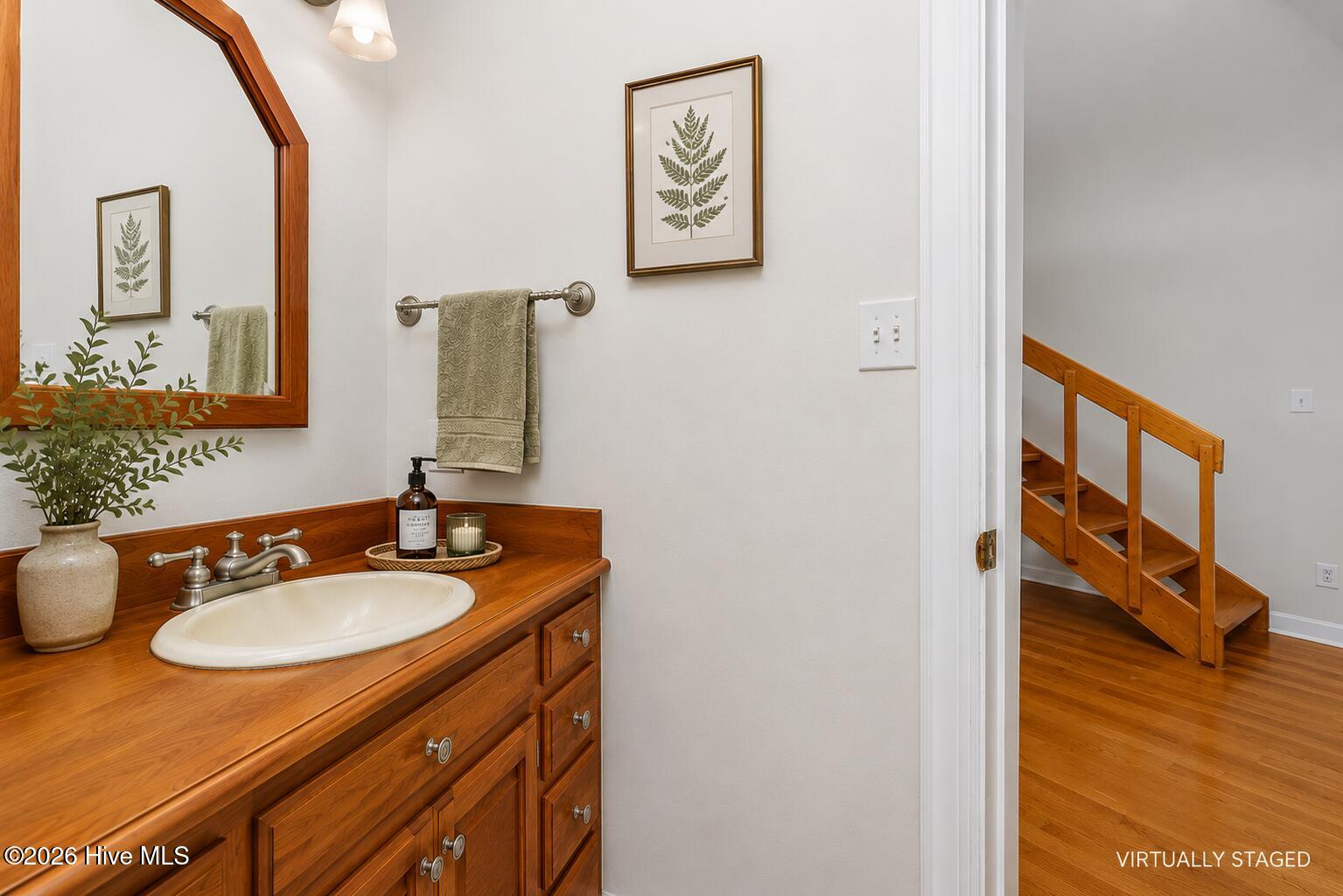 Virtually Staged - Half-Bath