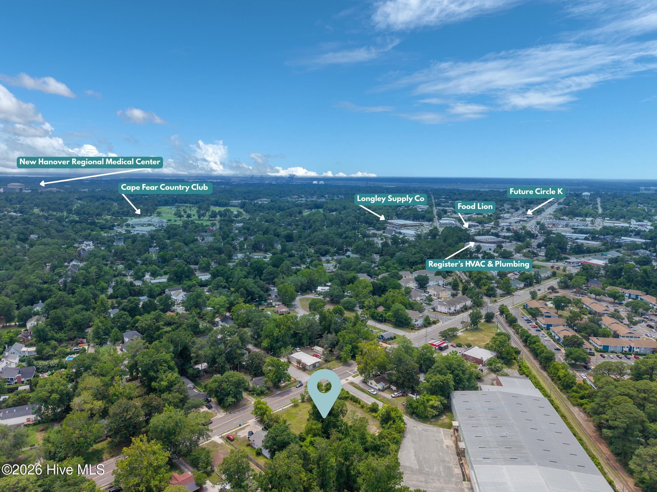Exterior photo of 2501 Wrightsville Avenue, Wilmington, NC 28403. MLS: 100565916