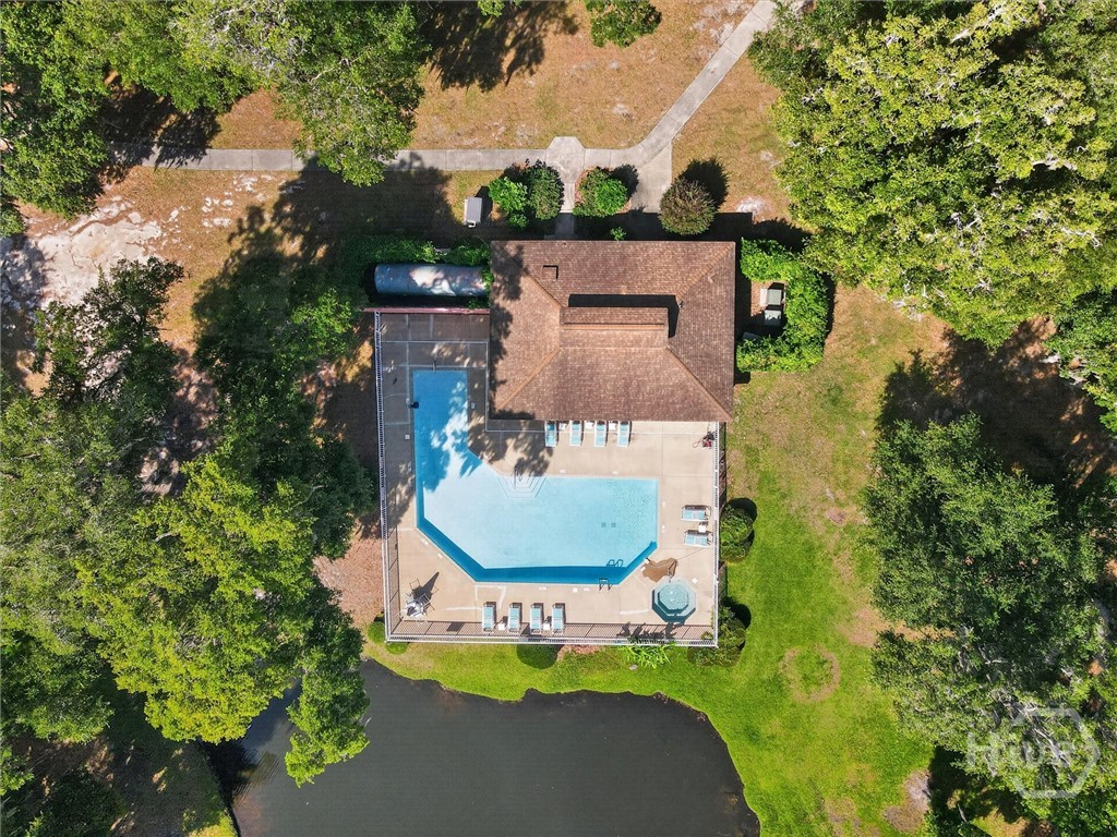 Community pool, just a short walk from the house