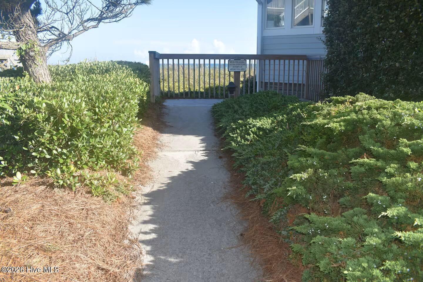 Ramp to Community center