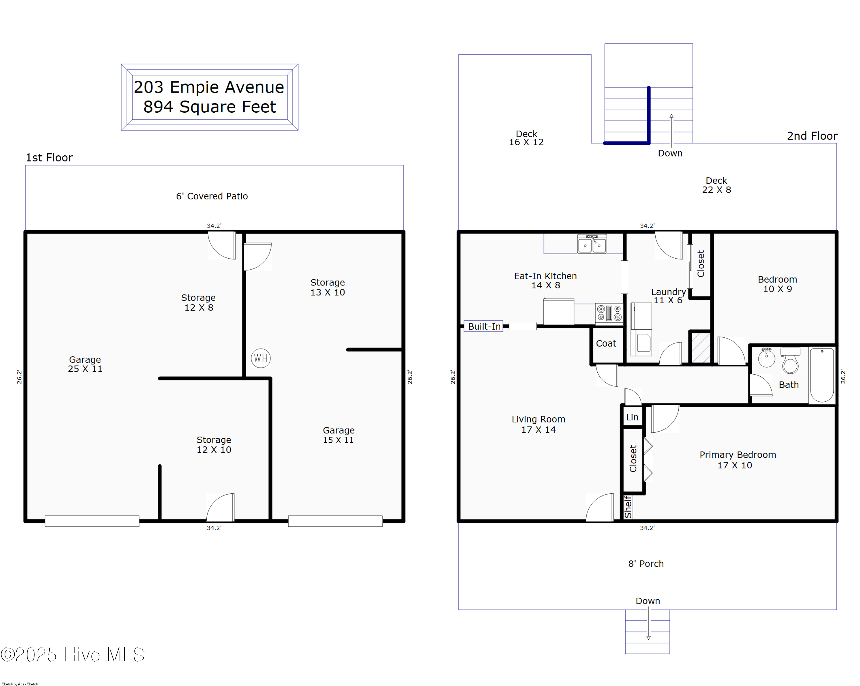 Exterior photo of 203 Empie Avenue, Topsail Beach, NC 28445. MLS: 100519598