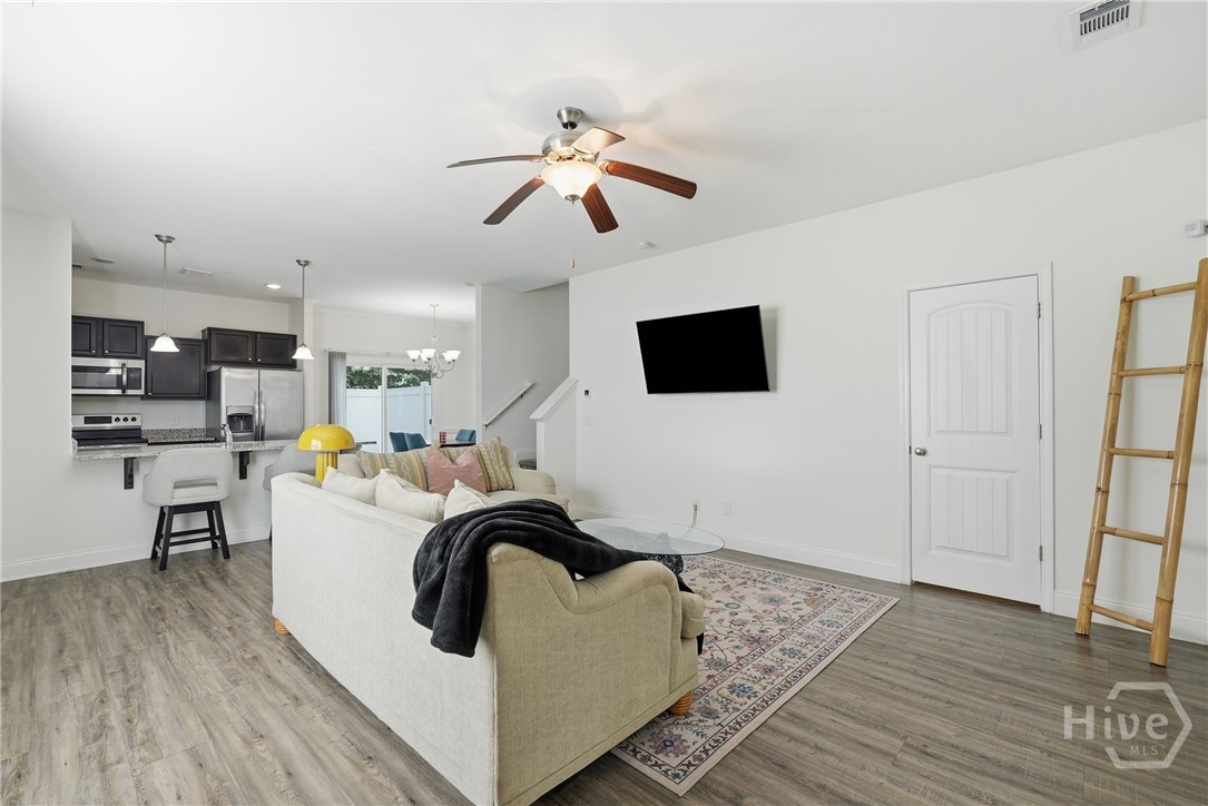Freshly painted interior walls throughout.